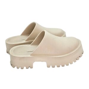 Jeffrey Campbell Clogge Platform Mules Neutral Women’s Size 10